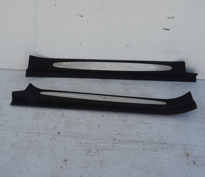 2003-2012 Mercedes-Benz SL500 Door Step Sill Scuff Trim Left and Right Set OEM