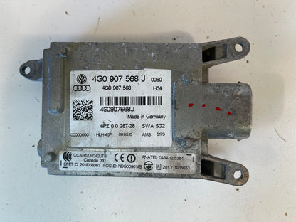 2012-2015 AUDI A7 RIGHT LANE CHANGE ASSIST CONTROL MODULE OEM 4G0907568J  OEM