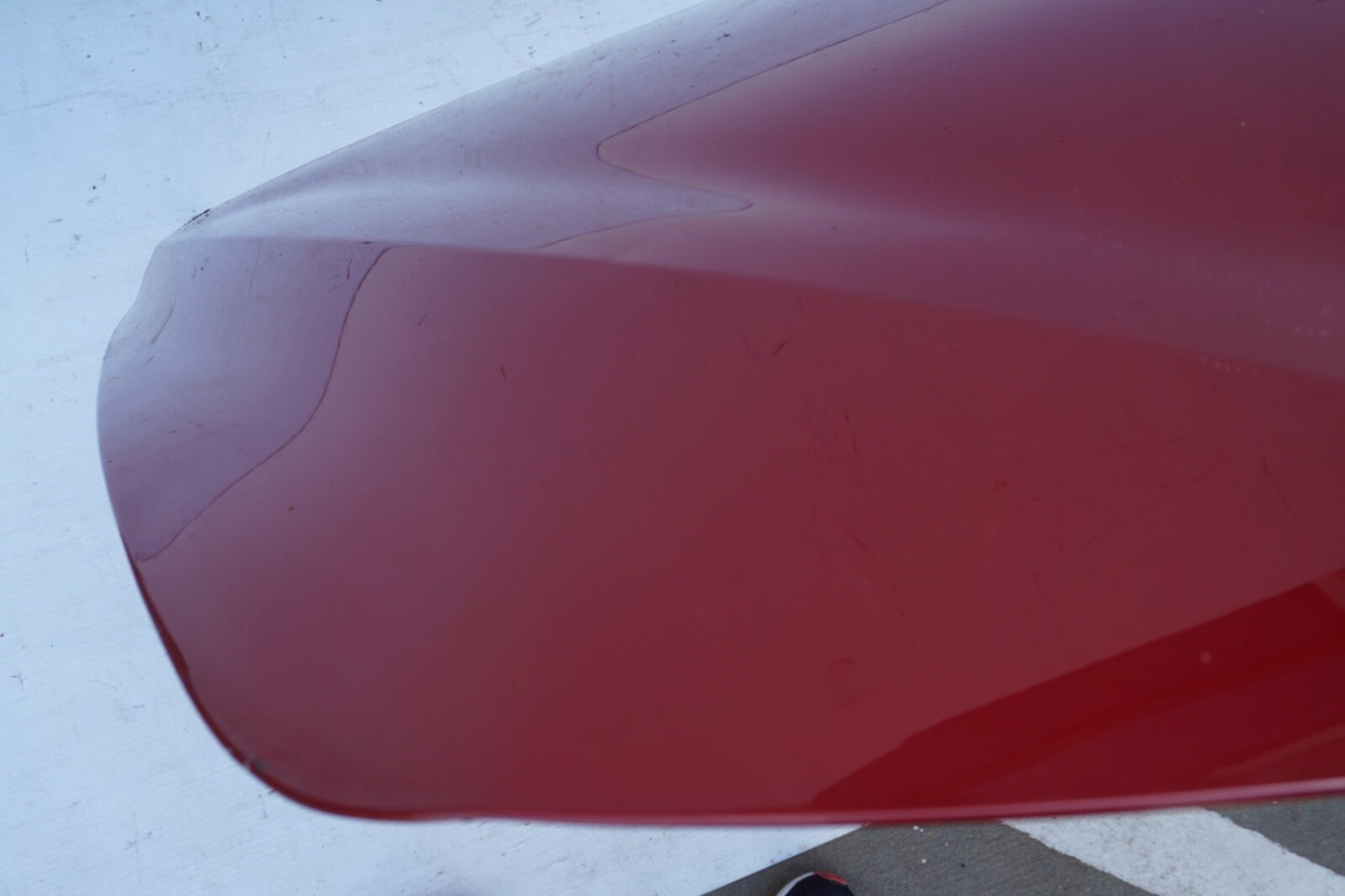 17-23 ALFA ROMEO GIULIA FRONT HOOD BONNET PANEL SHELL RED, OEM