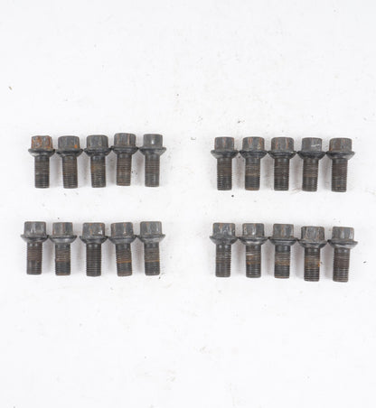 2008 - 2014 Mercedes-Benz W204 C300 C350 WHEEL LUG NUT BOLTS SET OF 20 OEM