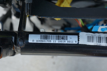 07-13 MERCEDES W221 S550 S600 S65 DRIVER FRONT LOWER SEAT RAIL TRACK FRAME