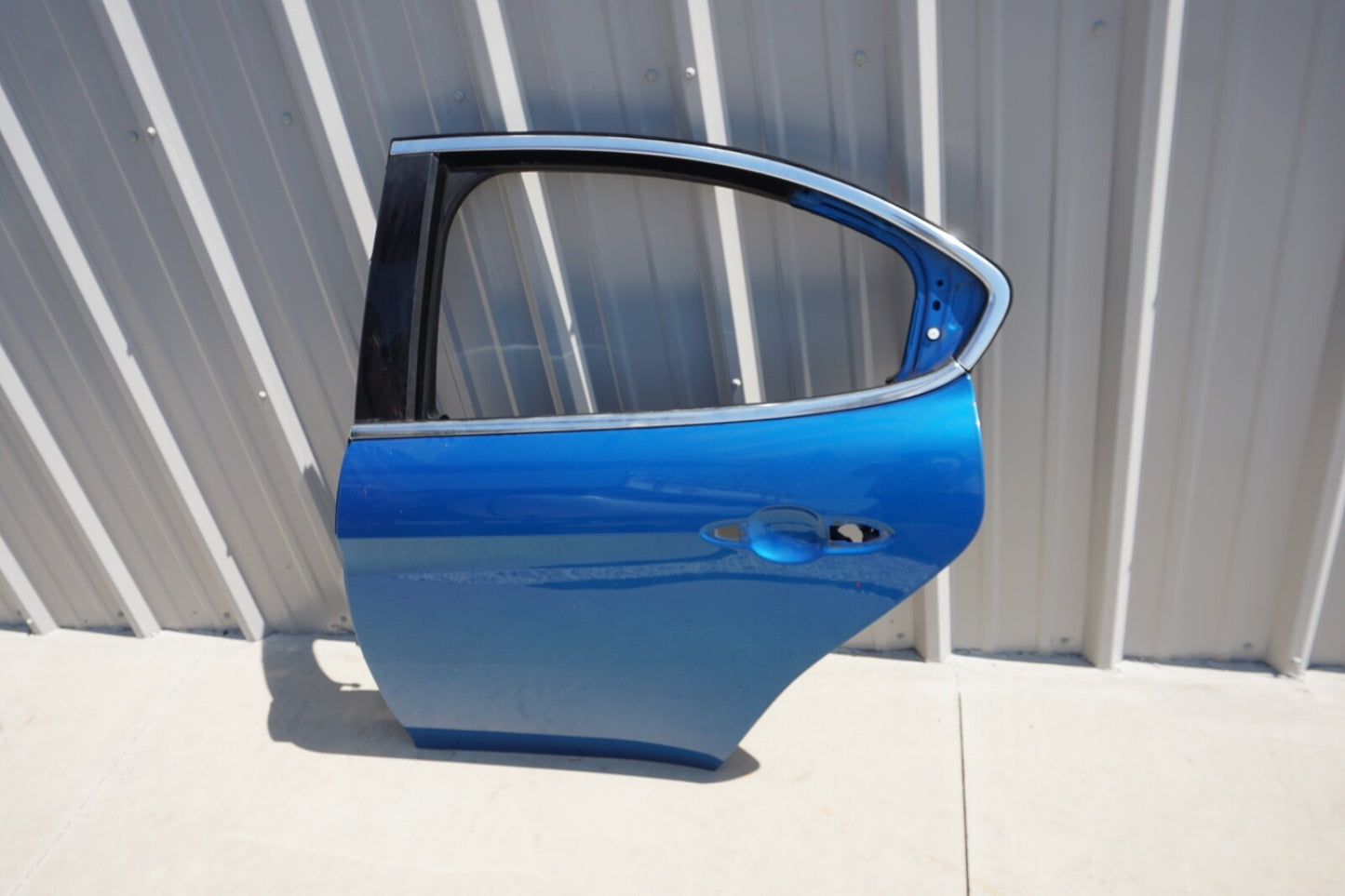 17-23 Alfa Romeo Giulia Rear Left Driver Side Door Shell Panel OEM