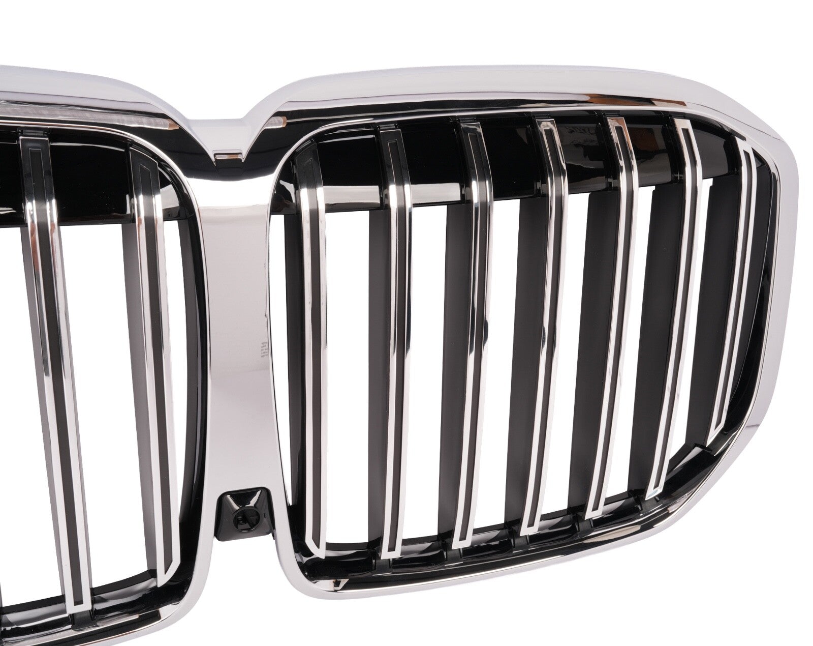 For 2024 BMW G07 X7 LCI Front Kidney Grille Chrome Line