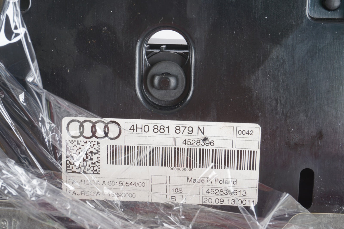 11-17 AUDI A8 A8L S8 FRONT LEFT DRIVER SEAT LUMBAR SUPPORT OEM