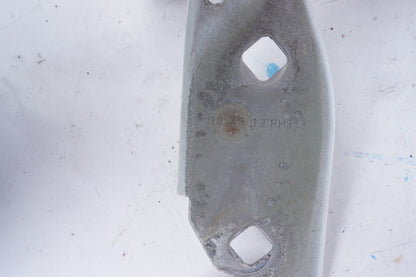 11-14 PORSCHE CAYENNE (958) FRONT LEFT & RIGHT HOOD HINGE SET OF 2 WHITE