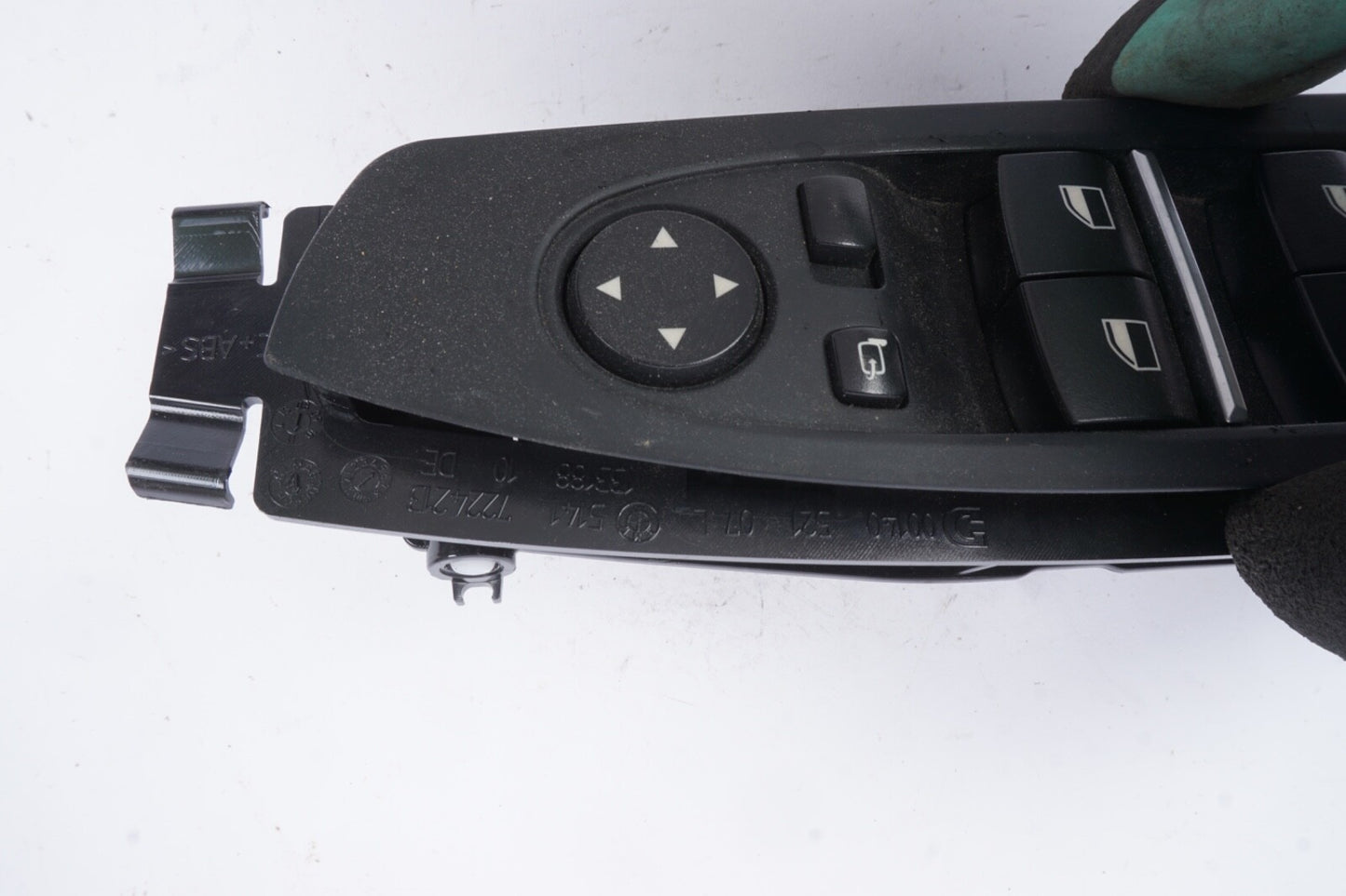 09-15 BMW 750i 750Li F01 F02 Front Left Master Door Window Switch 9163574 OEM