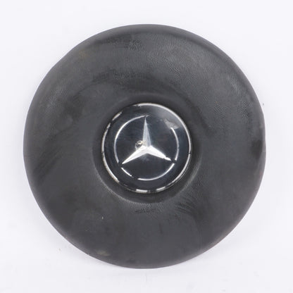 MERCEDES W 108 110 111 112 113 220 230 250 SE SL BLK STEERING WHEEL CENTER PAD