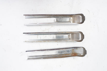 Chrome Seat Cover Rail  Cap fits Mercedes w111 300 280 250 220 se 1119195134