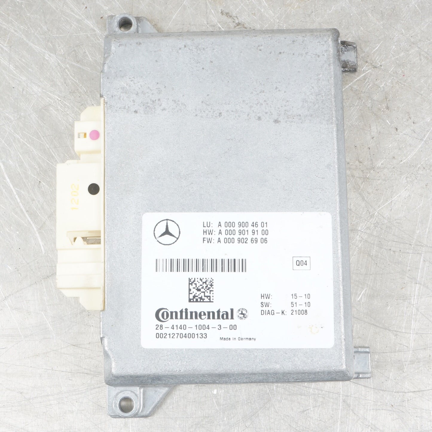 10-13 MERCEDES S-CLASS W221 S550 S63 Cruise Control Module 0009004601 OEM