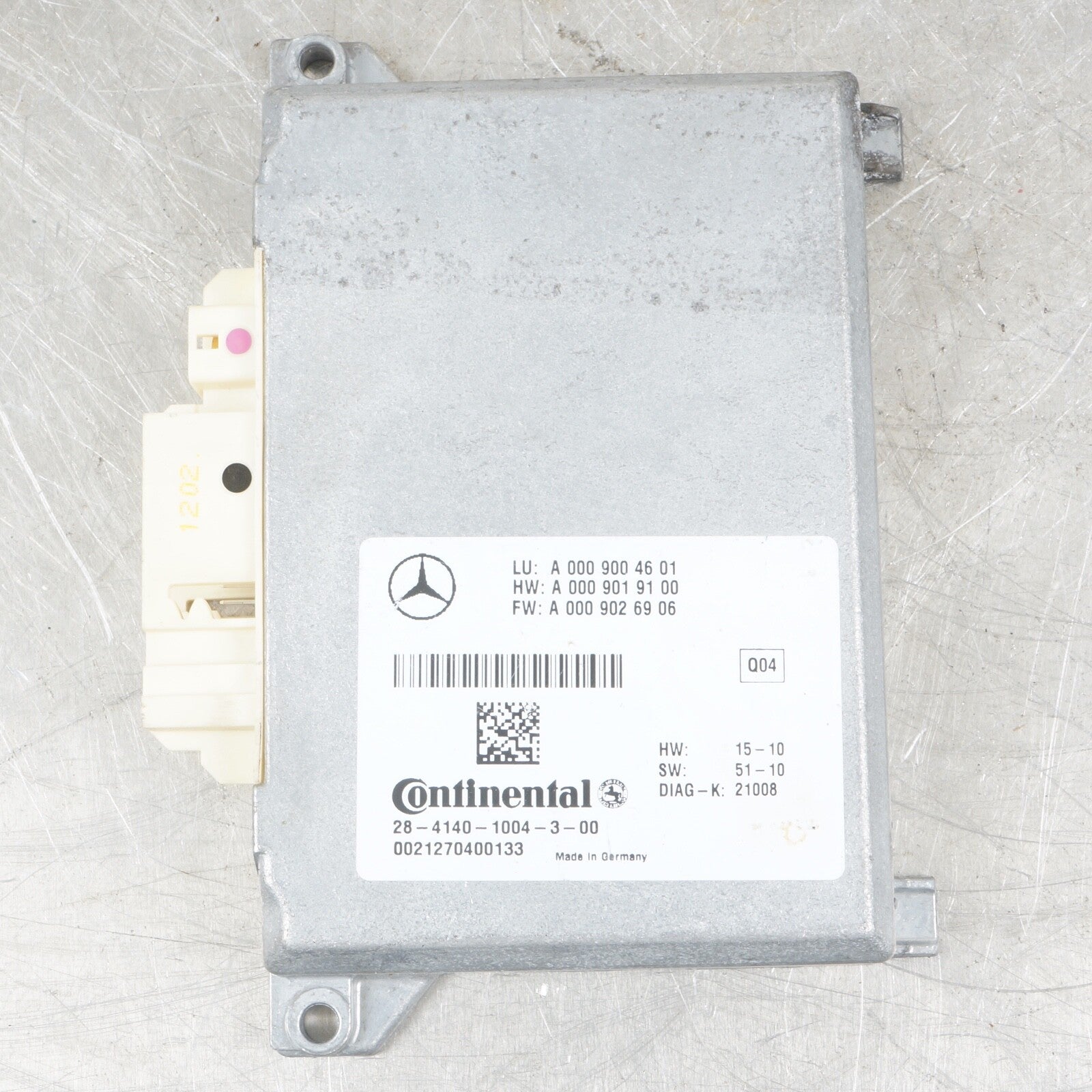 10-13 MERCEDES S-CLASS W221 S550 S63 Cruise Control Module 0009004601 OEM