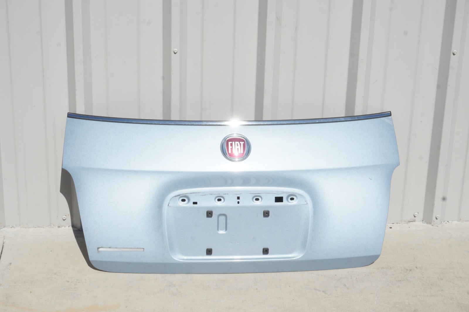 2012-2016 FIAT 500 TRUNK DOOR LID HATCH TAILGATE CONVERTIBLE BLUE OEM
