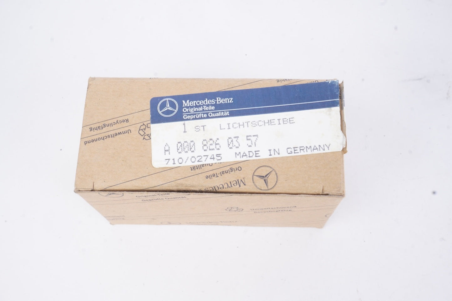 Mercedes-Benz Headlight Indicator Lens- 000-826-03-57 -For MBZ W108, W109 & More