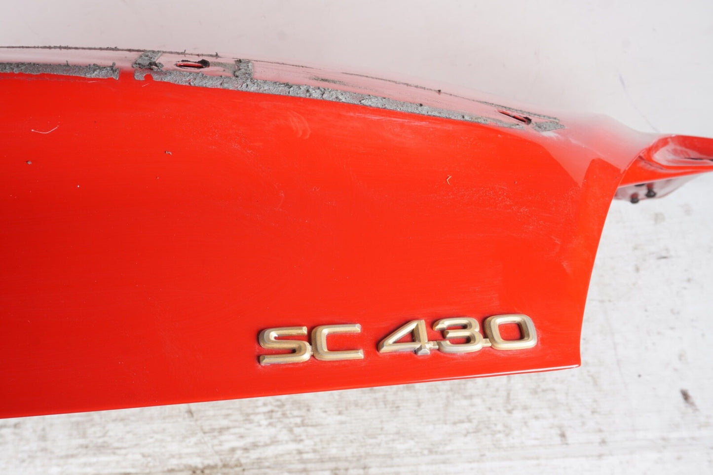 02-10 Lexus SC430 Z40 Convertible Trunk Boot Lid Shell Panel 64401-24180 3P6 OEM