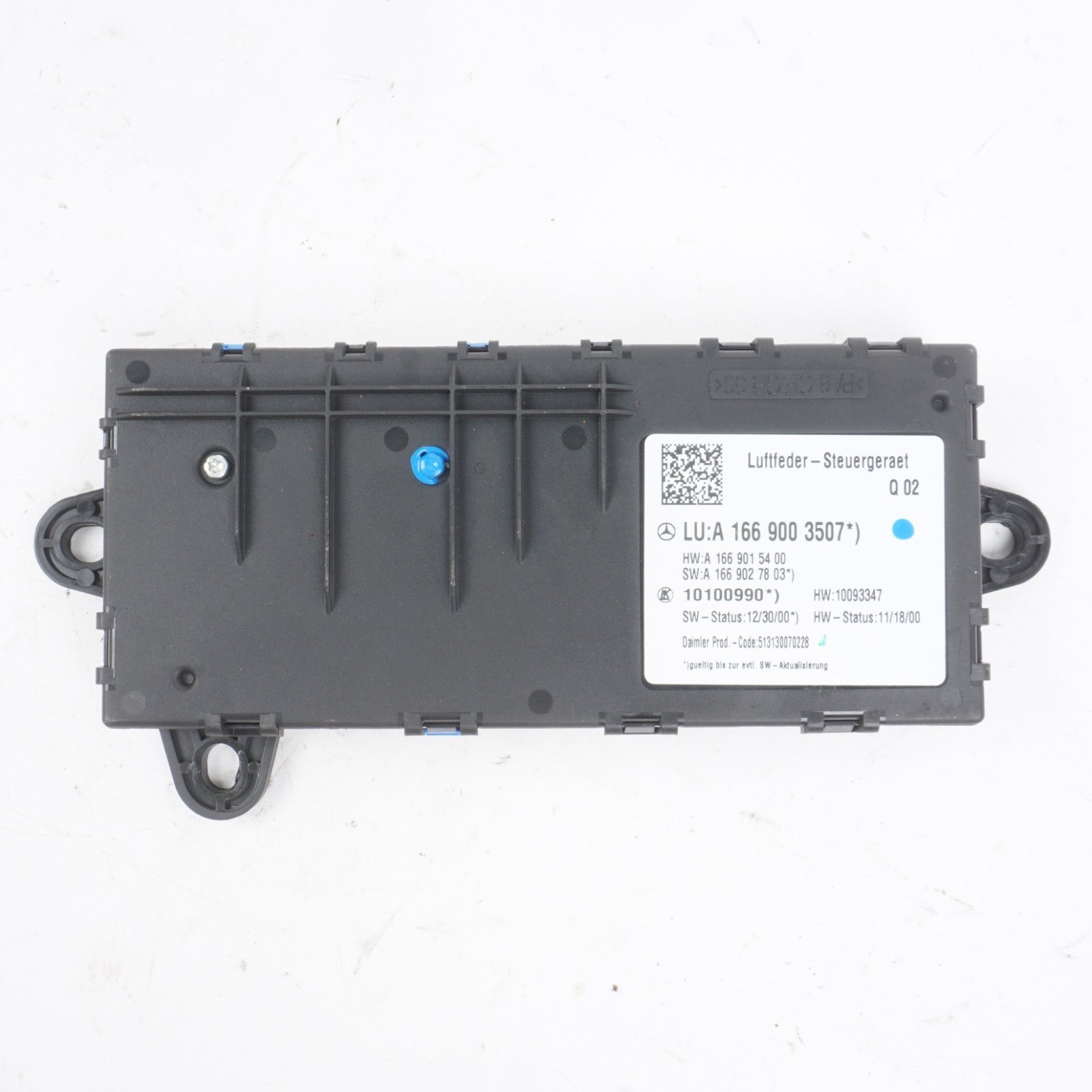12-16 Mercedes X166 GL450 ML550 Air Suspension Control Module A1669003507  OEM