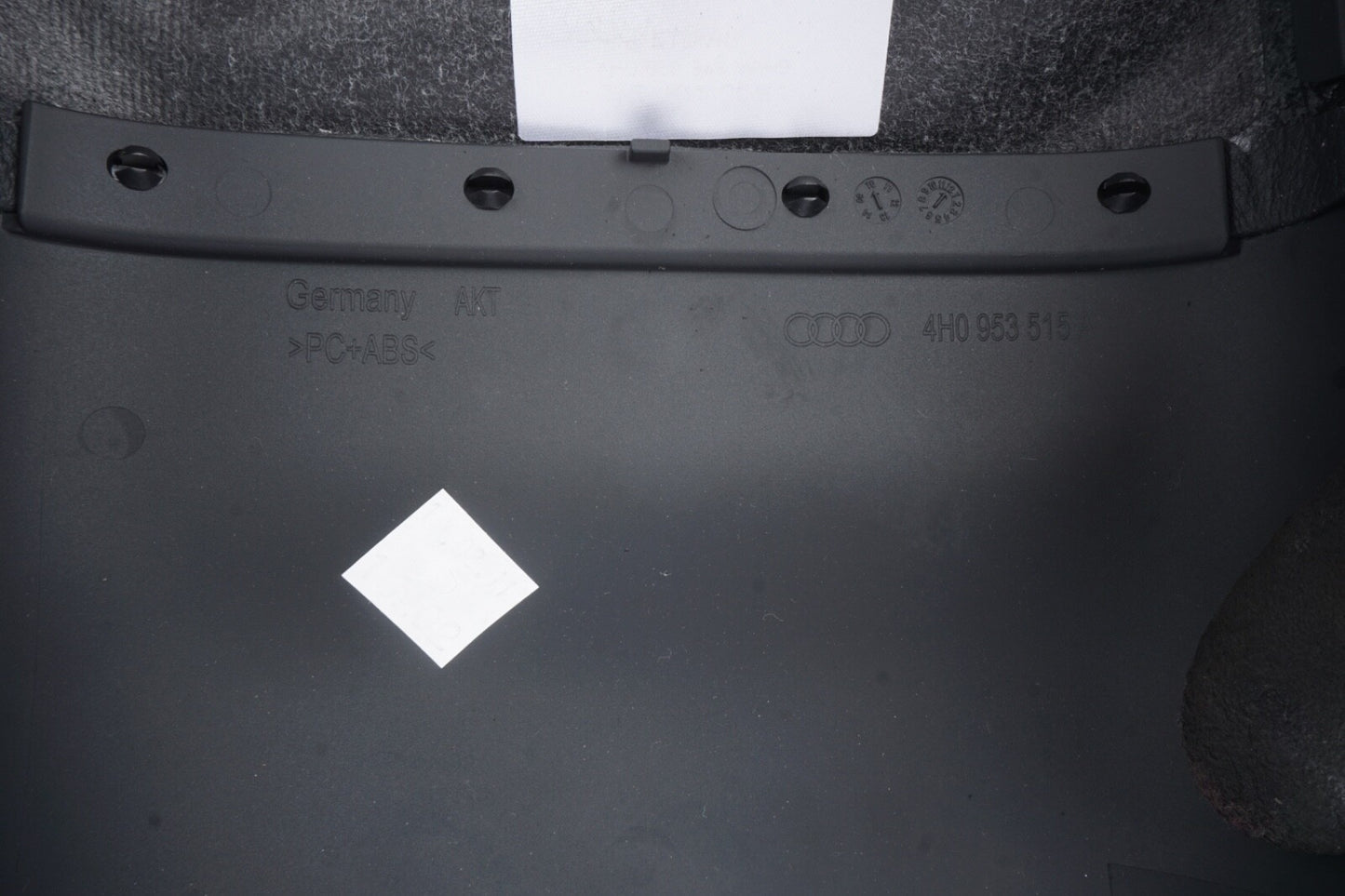 2011-2018 AUDI A8 L S8 D4 STEERING COLUMN SHROUD COVER W/ SPEEDOMETER TRIM OEM