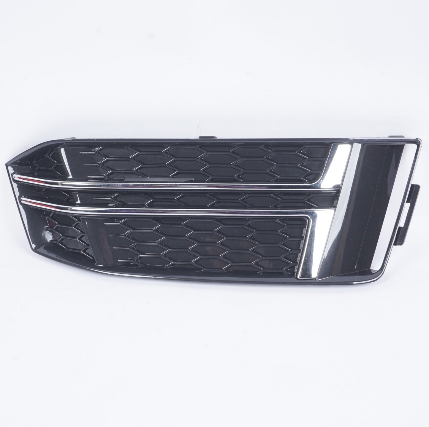 For 2017 Audi A4 B9 S-Line S4 Fog Light Cover Honeycomb Grille LEFT Chrome