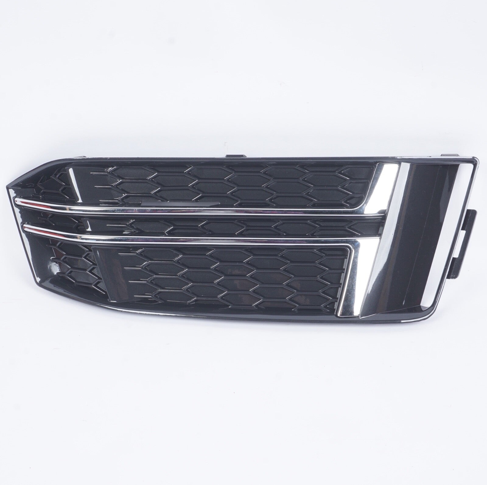 For 2017 Audi A4 B9 S-Line S4 Fog Light Cover Honeycomb Grille LEFT Chrome