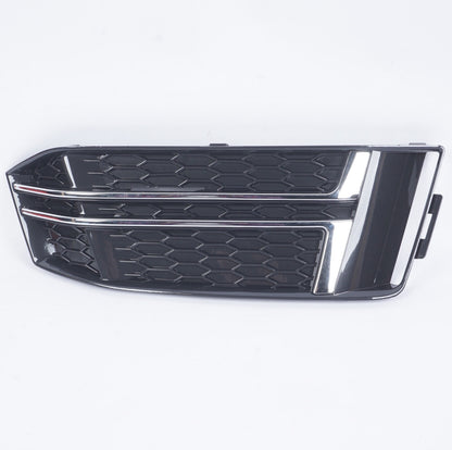 For 2017 Audi A4 B9 S-Line S4 Fog Light Cover Honeycomb Grille LEFT Chrome