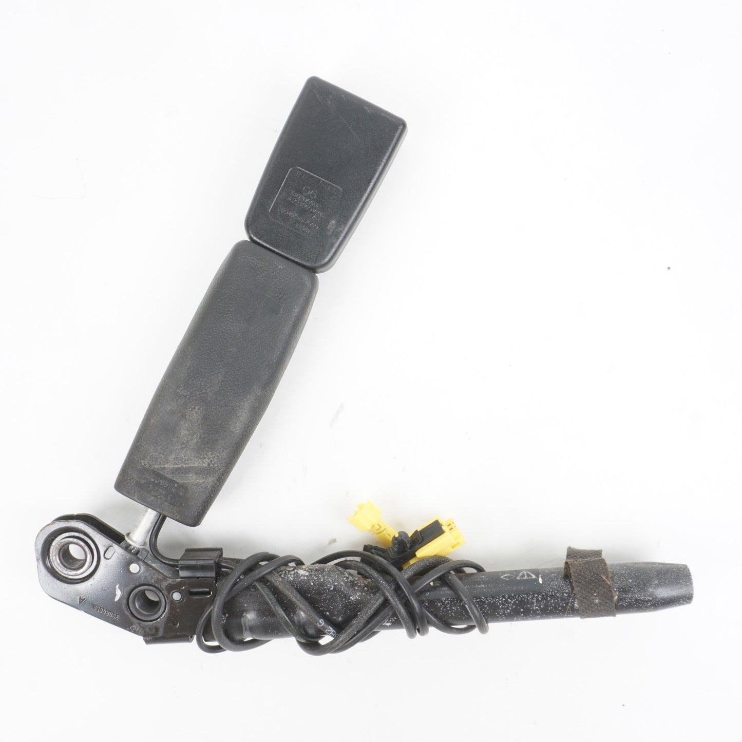 07-14 Mercedes W221 S550 CL550 Front Right Side Seat Belt Buckle Black OEM