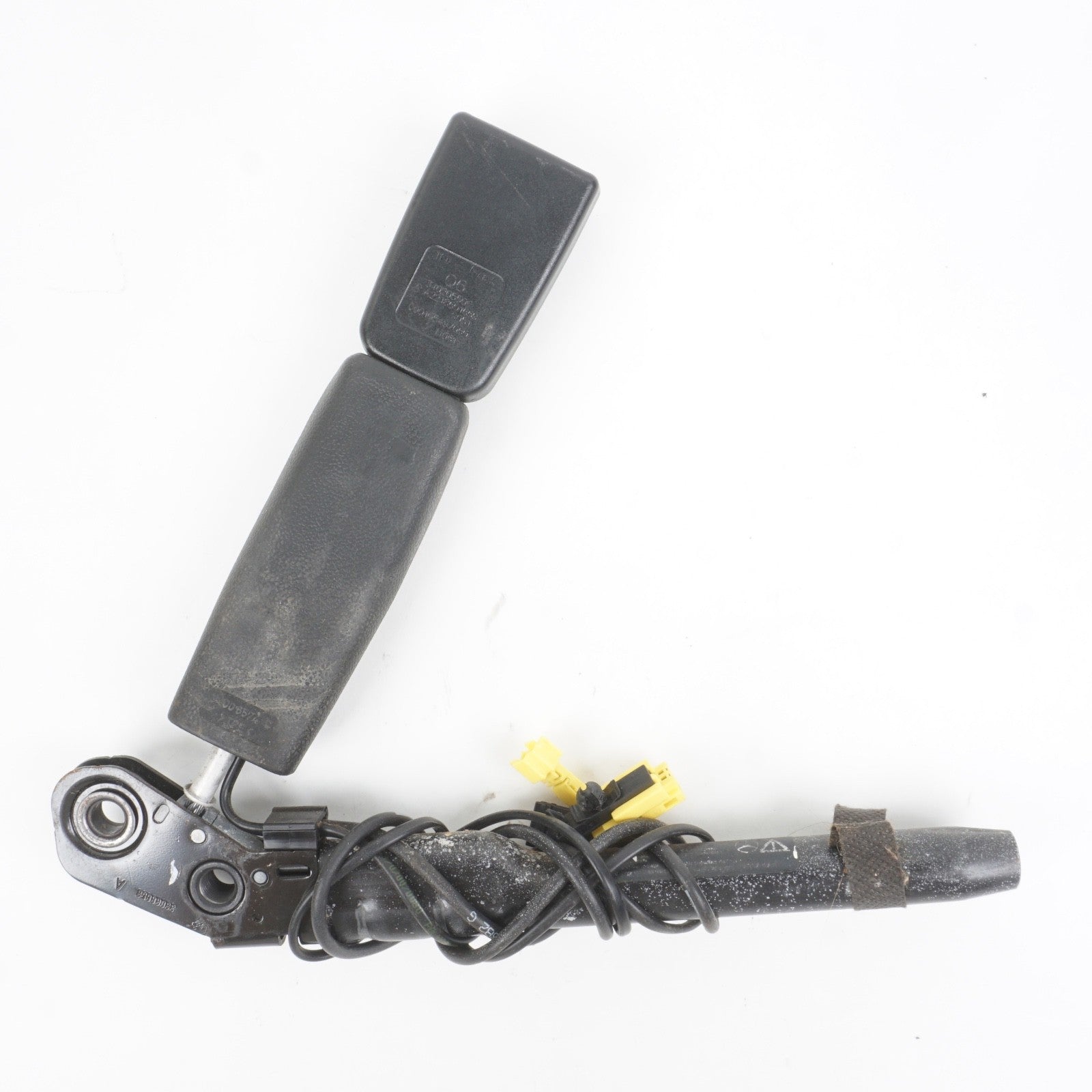 07-14 Mercedes W221 S550 CL550 Front Right Side Seat Belt Buckle Black OEM