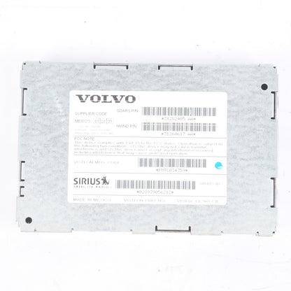 2006-2013 VOLVO C70 SERIES SIRIUS SATELLITE RADIO RECEIVER MODULE 31282405