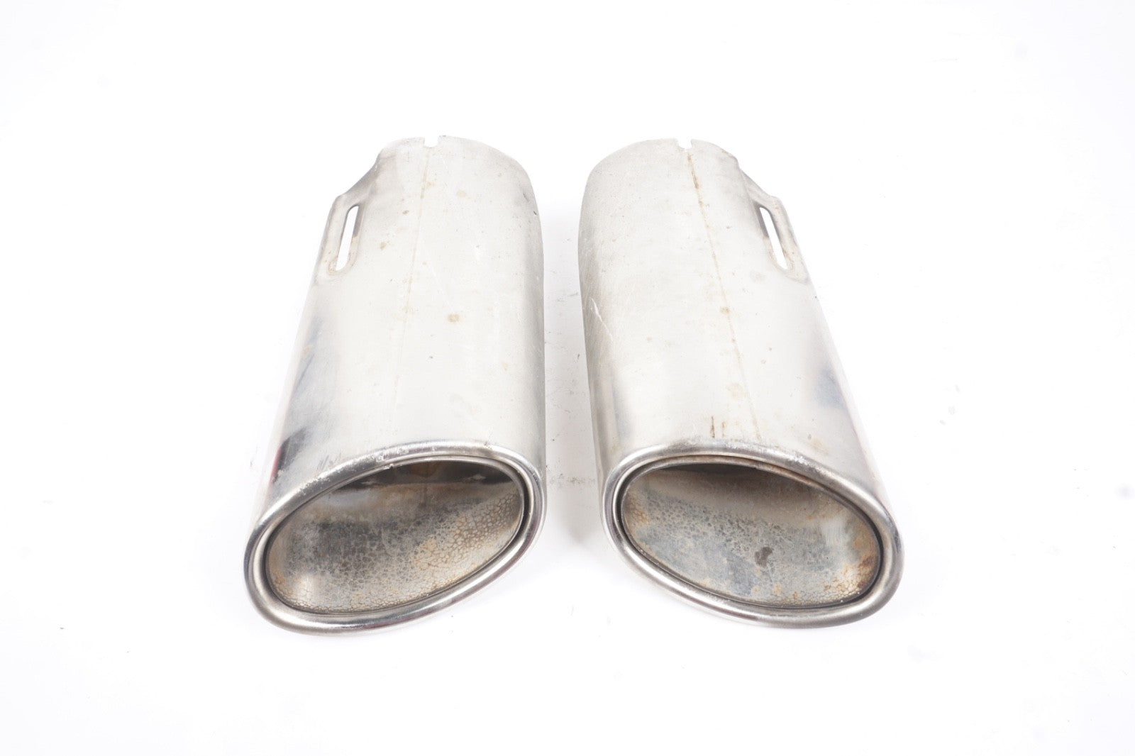 2010 - 2013 Mercedes W207 E350 Coupe Convertible Exhaust Tips Set Of 2 OEM