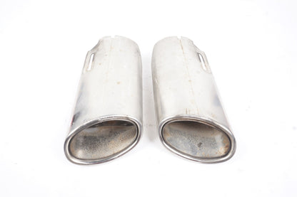2010 - 2013 Mercedes W207 E350 Coupe Convertible Exhaust Tips Set Of 2 OEM