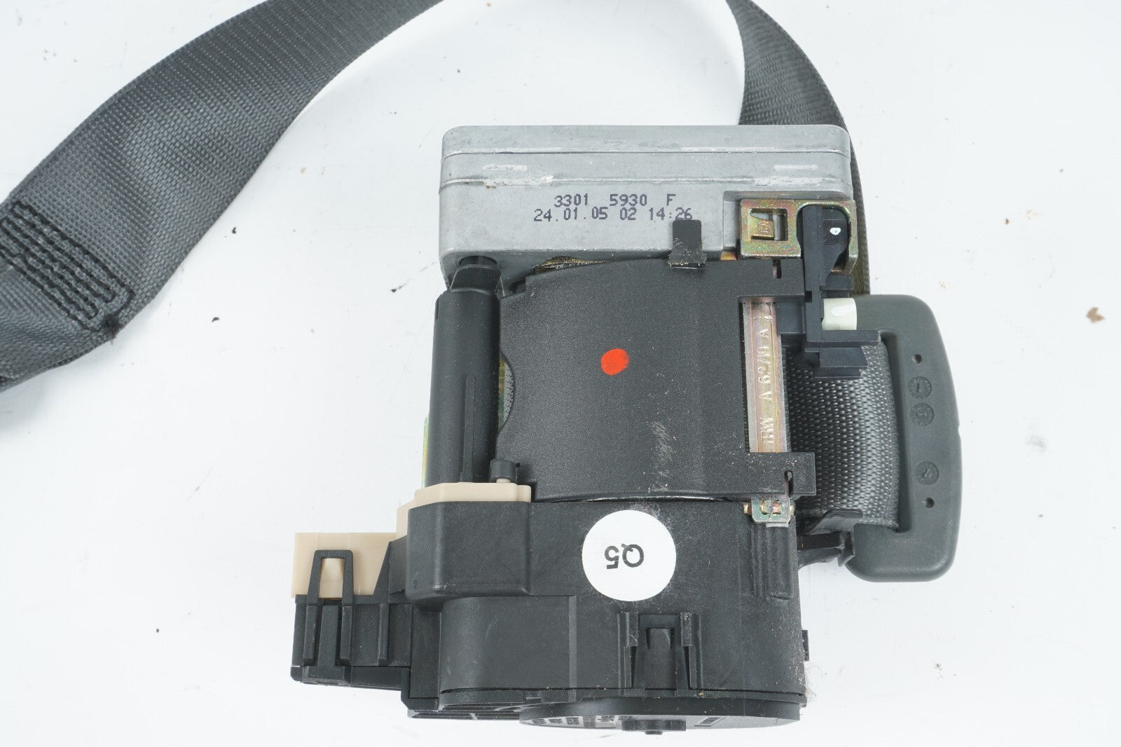 03 - 06 Mercedes R230 SL500 Front Left Driver Seat Belt Retractor OEM