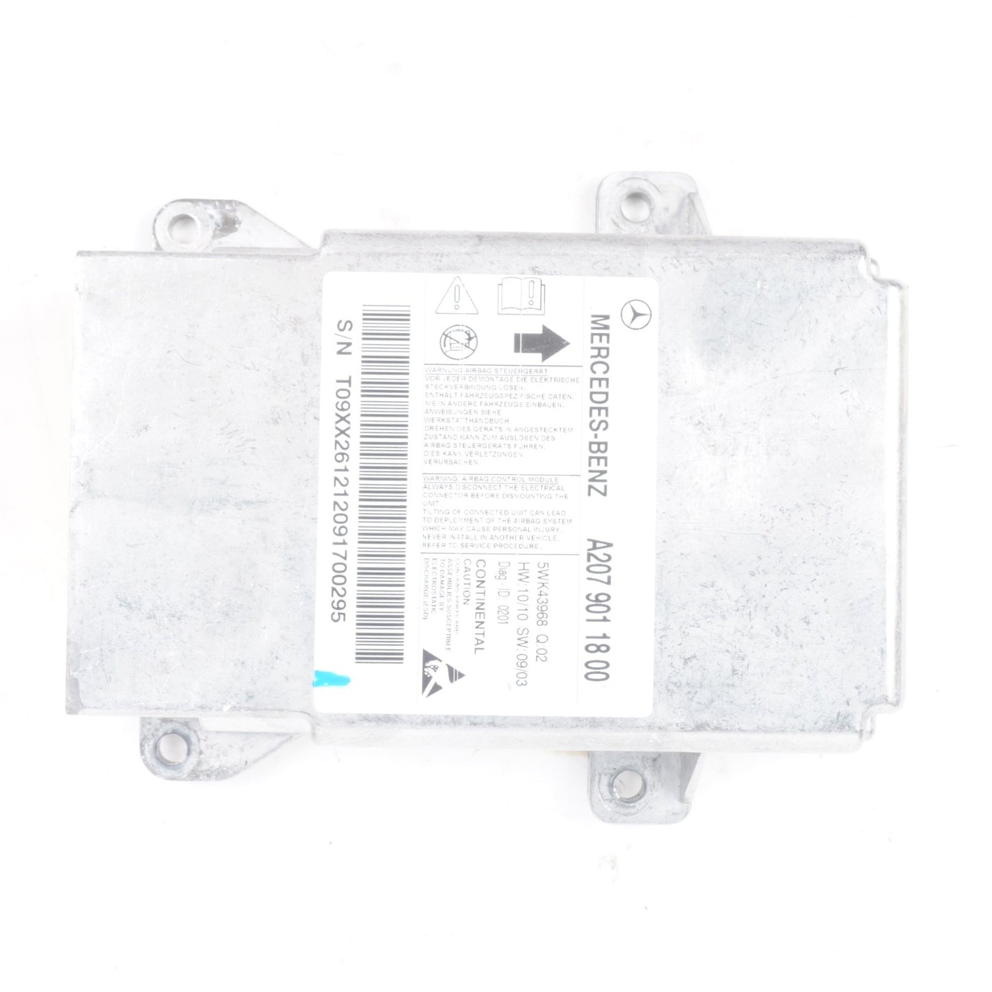 2010 - 2013 Mercedes E200 E250 E350 E400 W207 W207 Coupe Control Module Clean