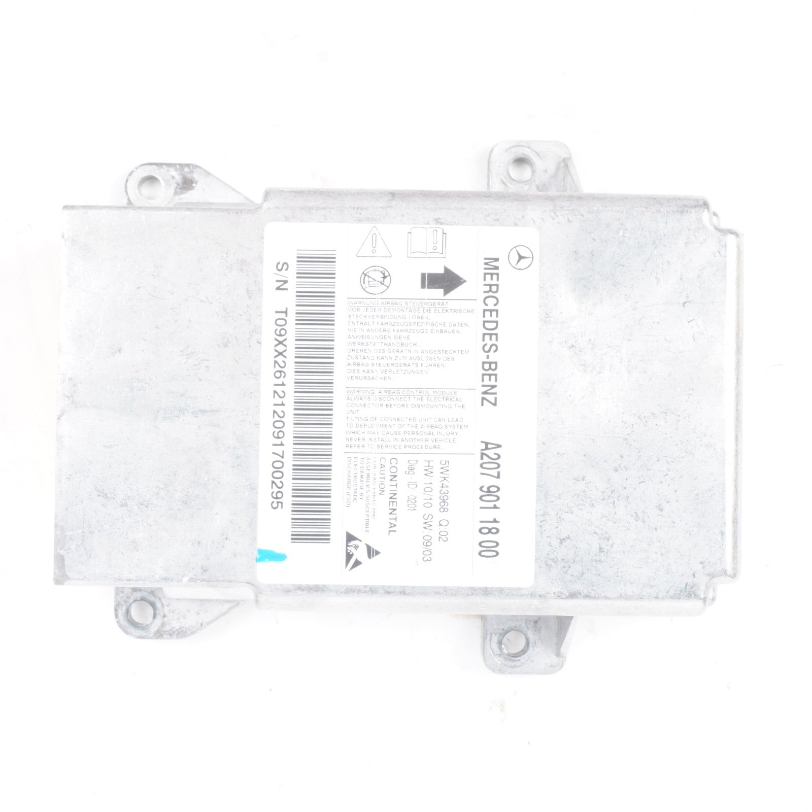 2010 - 2013 Mercedes E200 E250 E350 E400 W207 W207 Coupe Control Module Clean