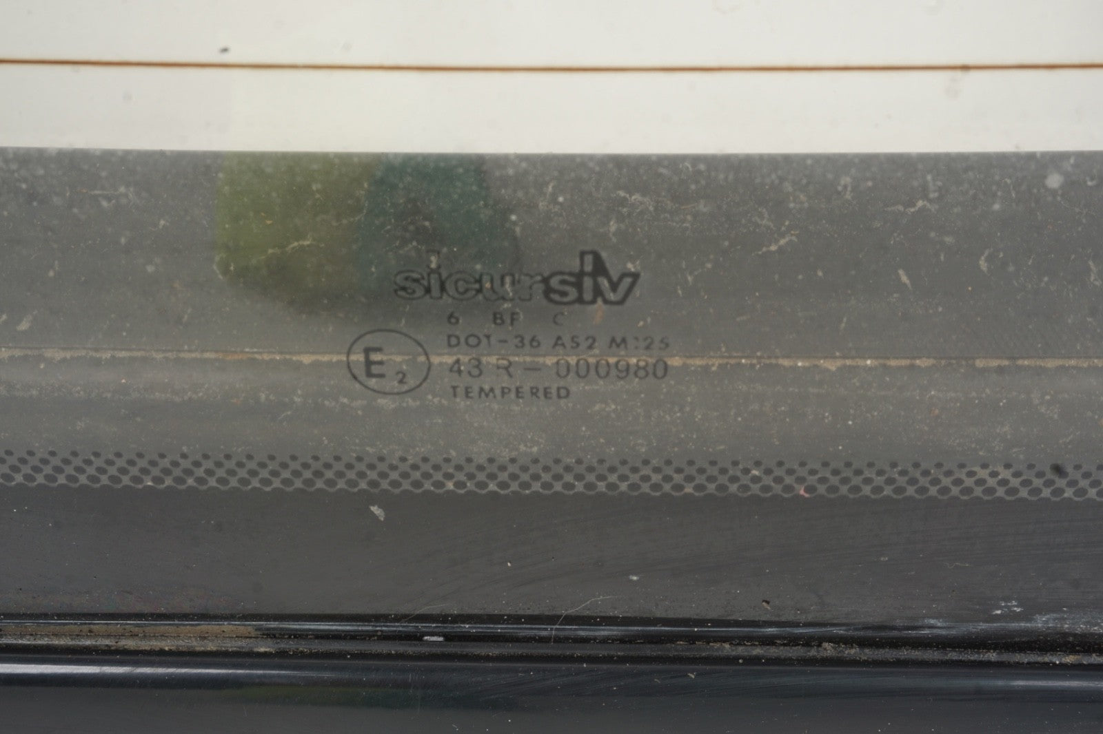 1987 - 1993 Cadillac Allante Convertible Rear Windshield Window Glass