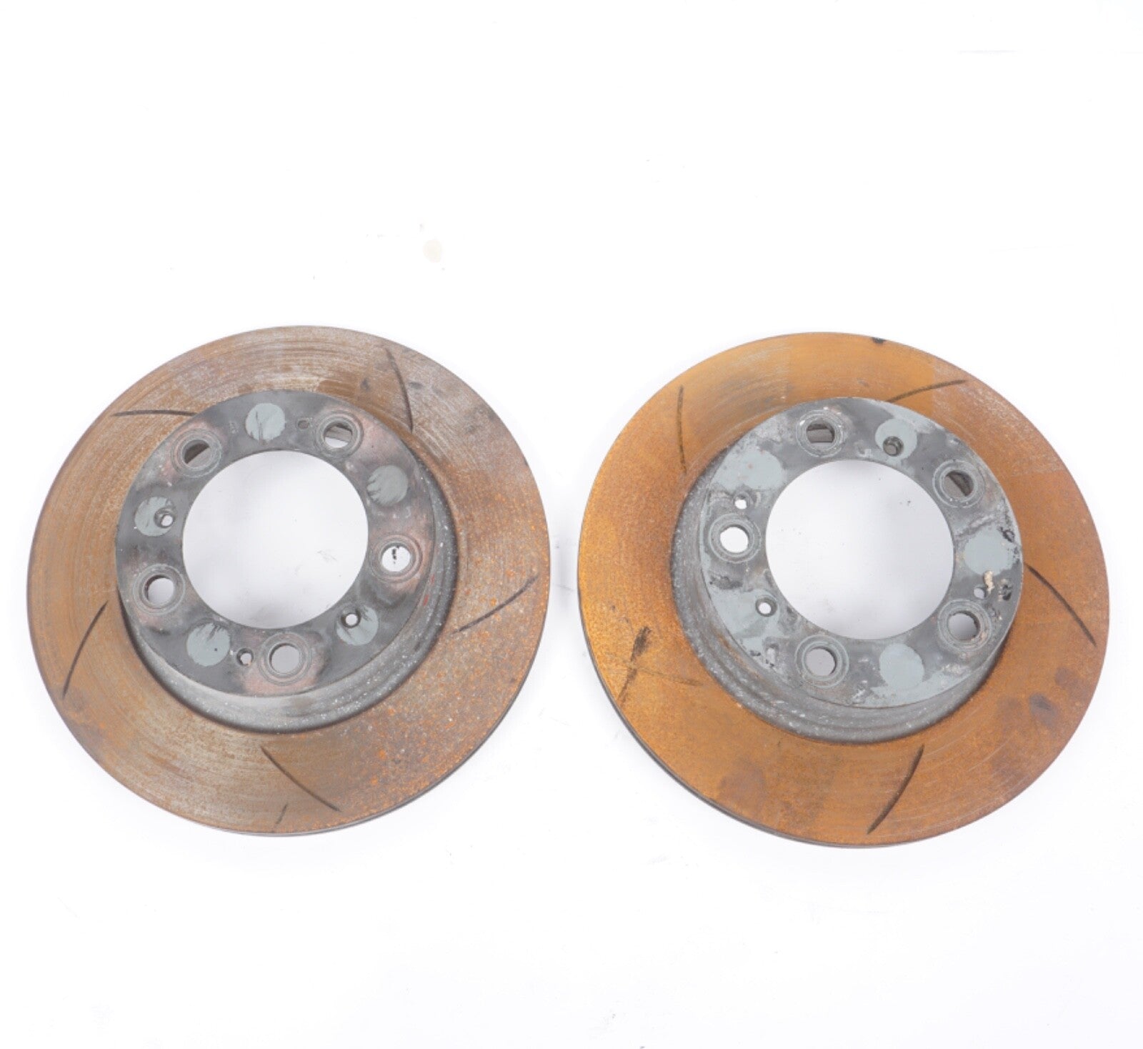 97-04 Porsche Rear Left & Right Disc Brake Rotor Set Oem