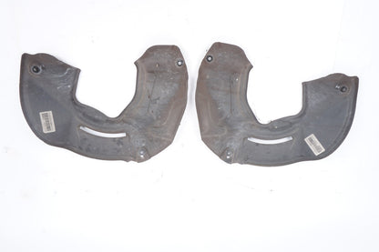 14-20 Mercedes S550 W222 Front Brake Disk Rotor Shield Cover Left & Right OEM