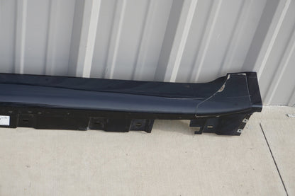 09-15 BMW F02 750Li LEFT DRIVER ROCKER PANEL SKIRT MOLDING BLACK OEM