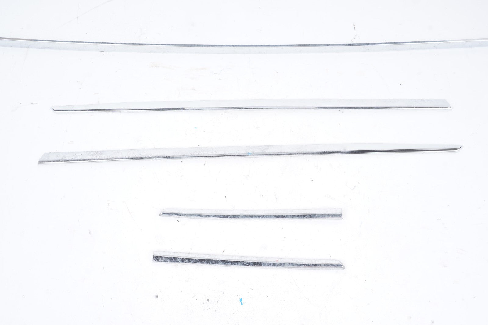 11-17 Mercedes E350 E550 Convertible Quarter and Fender Chrome Molding SET OEM