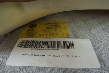 2008 - 2013 BMW X6 FRONT LEFT DRIVER SEAT BACK BACKREST UPPER OEM