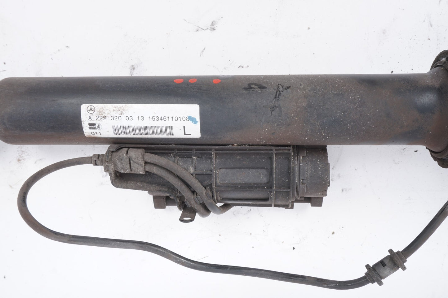 14-17 Mercedes S550 W222 RWD Rear Left Driver Sid Air Suspension Shock Strut OEM