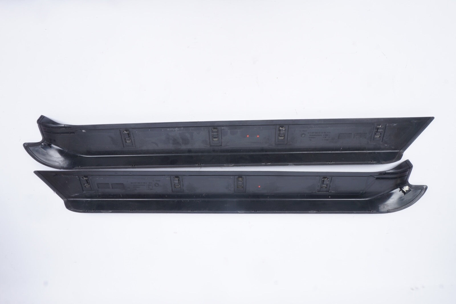 2010 - 2013 Mercedes Benz E Class C207 Door Sill Strip Trim Pair Set Of 2 Oem