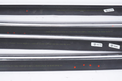2011-2017 Audi A8L D4 Front Rear Left  Right Door Window Belt Molding Trim  SET
