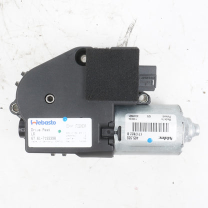 2012 – 2017 BMW 650i 640I Front Sunroof Motor OEM 7193398