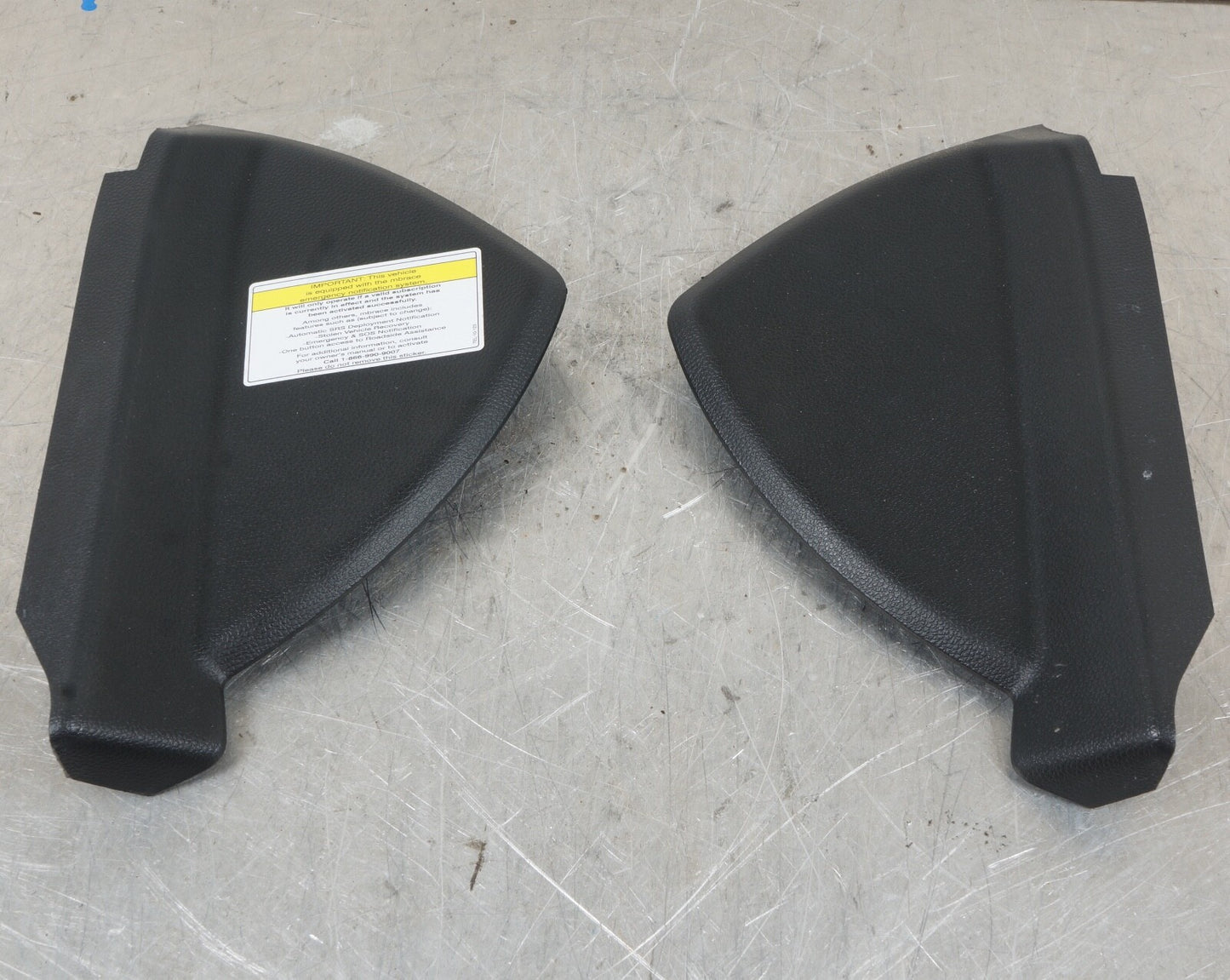 08-14 Mercedes W204 C300 C350 Dashboard Dash Board Trim Panel Left Right Black