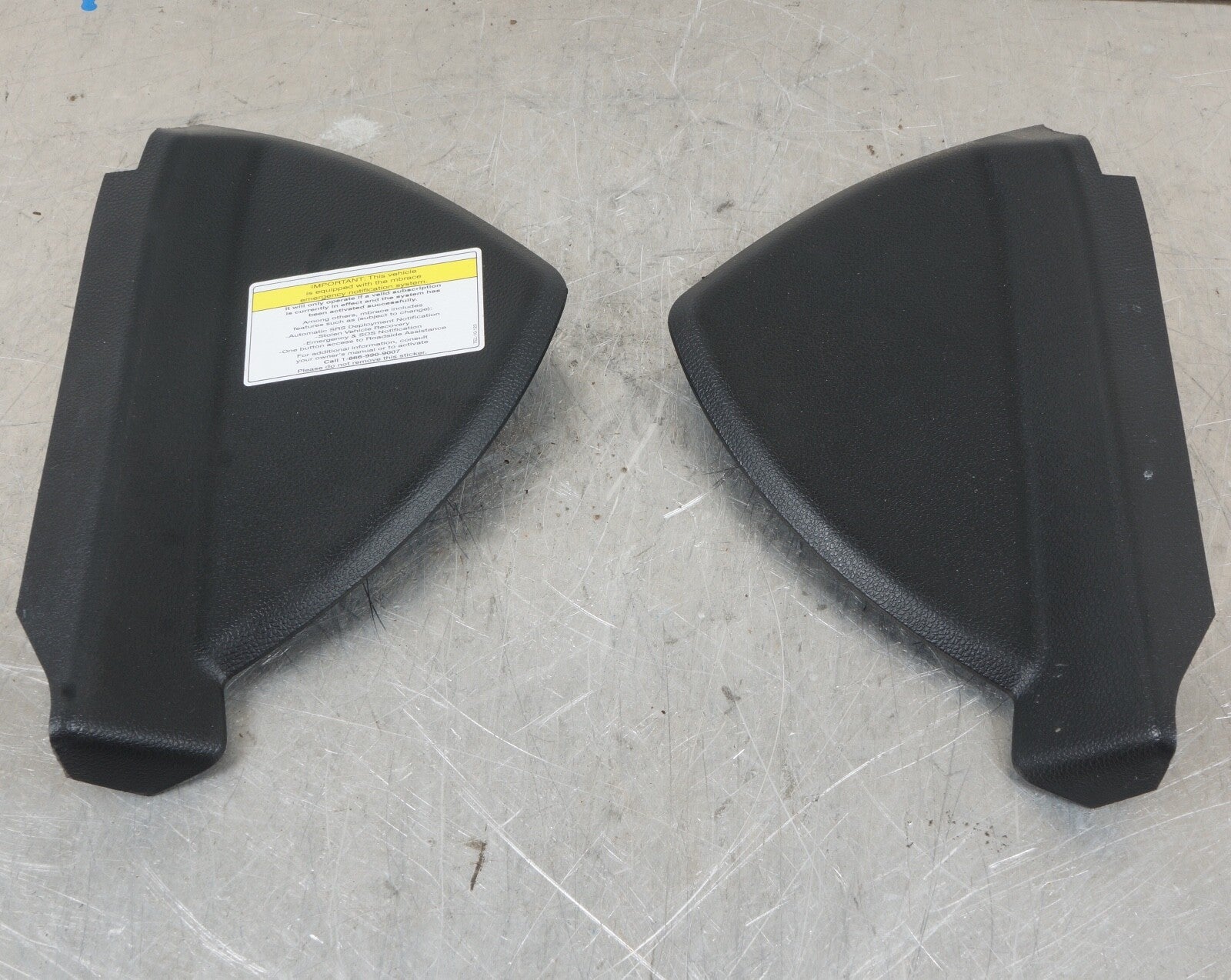 08-14 Mercedes W204 C300 C350 Dashboard Dash Board Trim Panel Left Right Black