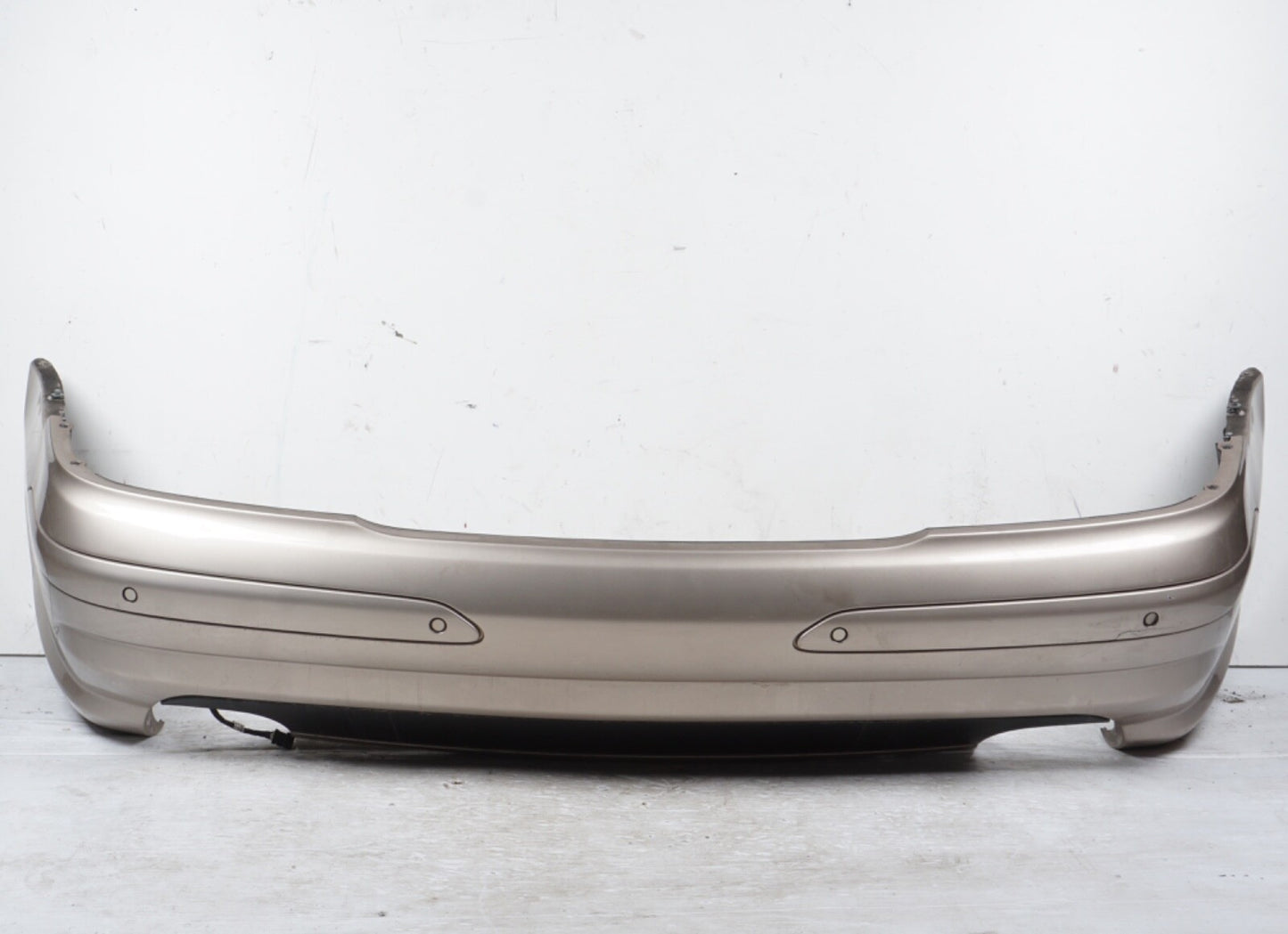 03-08 Mercedes SL500 Base Rear Bumper Cover Assembly GOLD OEM