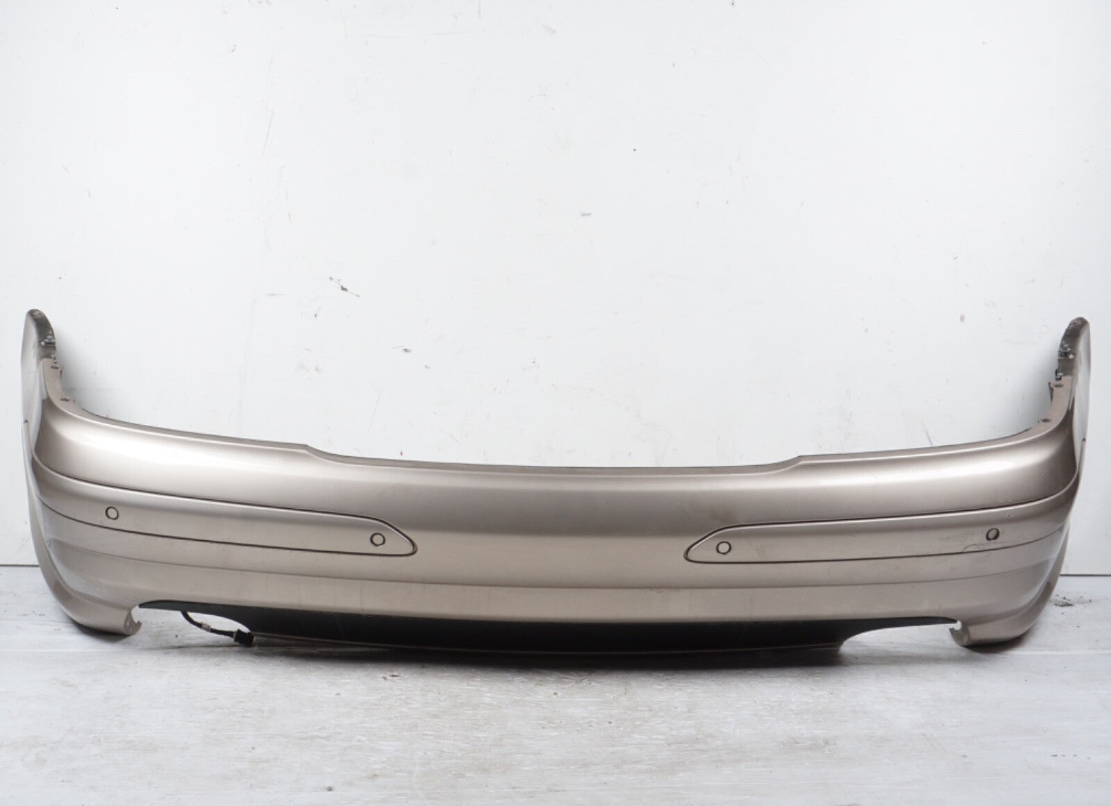 03-08 Mercedes SL500 Base Rear Bumper Cover Assembly GOLD OEM