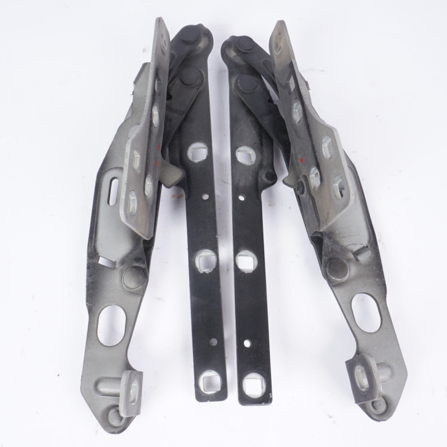03-08 MERCEDES-BENZ R230 SL500 FRONT LEFT / RIGHT HOOD HINGE SET PAIR OEM