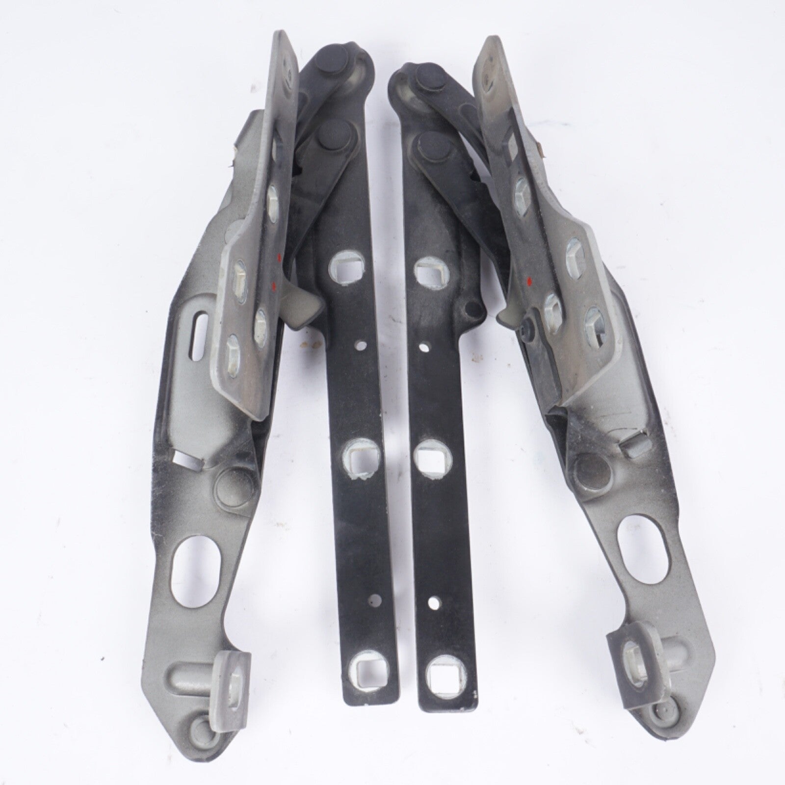 03-08 MERCEDES-BENZ R230 SL500 FRONT LEFT / RIGHT HOOD HINGE SET PAIR OEM