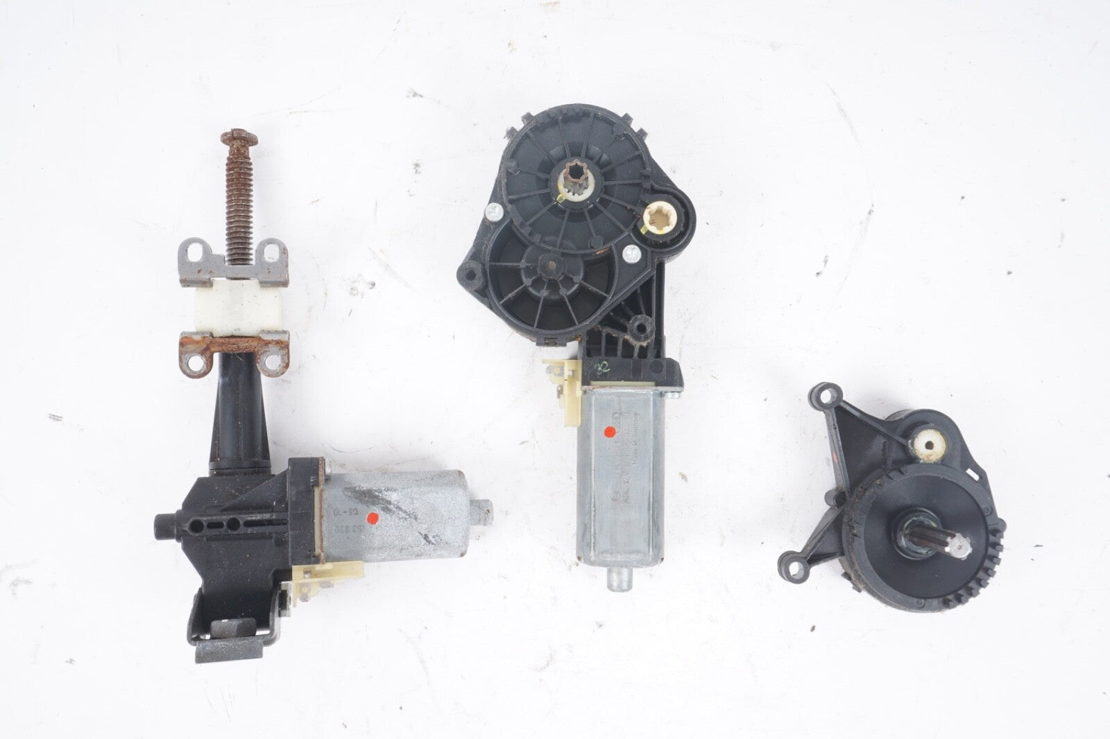 03-12 Mercedes R230 SL500 SL550 SL600 Front Left Seat Adjust Motor Set OEM