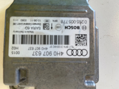2011-2018 AUDI A8 A8L S8 YAW RATE ESP SENSOR MODULE 4H0907637 OEM