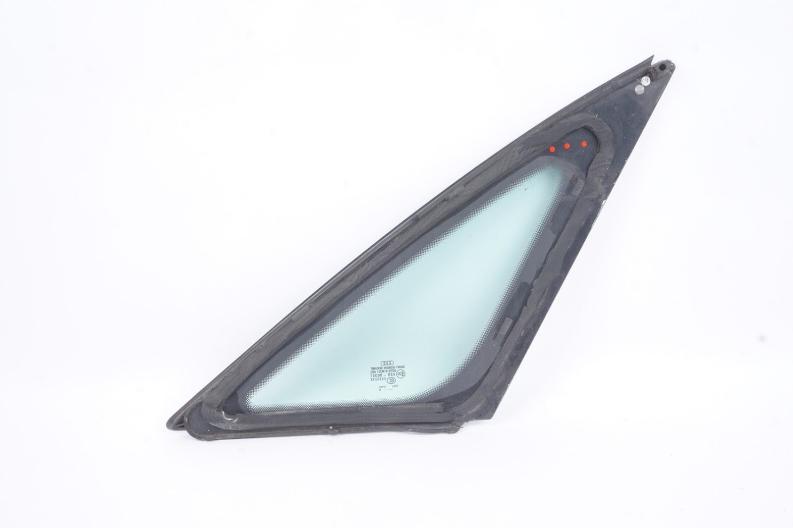 2004 - 2010 AUDI A8 REAR LEFT DRIVER SIDE QUARTER WINDOW GLASS OEM