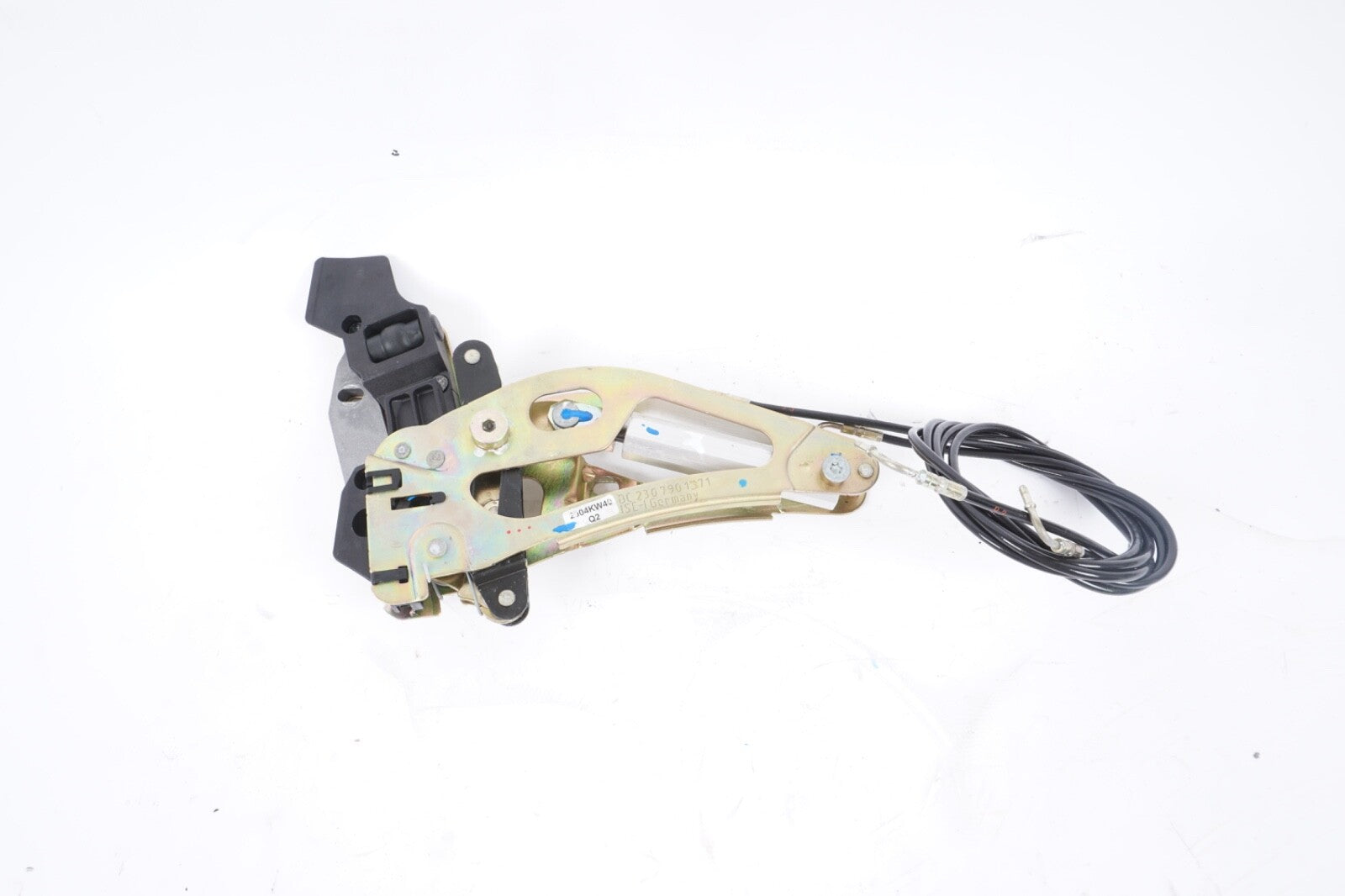 03-12 Mercedes R230 SL500 SL55 AMG Left Trunk Lock Frame Cylinder 2307900371 OEM